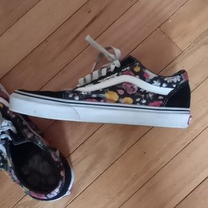 EUC Vans Floral sneaker sz. 9